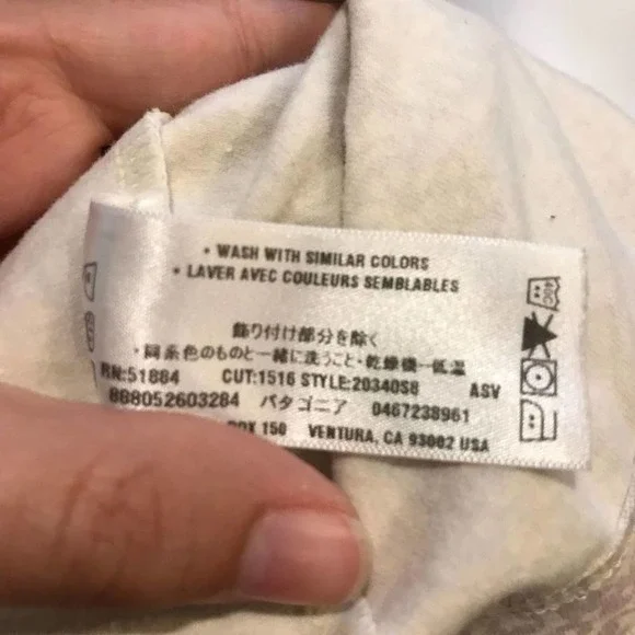 Patagonia Damask Half Zip Hooded Pullover Small - Picture 13 of 14